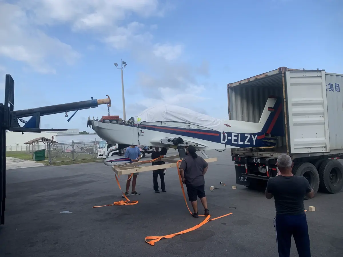 Aircraft logistics and unloading operations